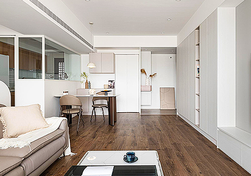 TITAN Property Winner - Simple White Wood Harmony