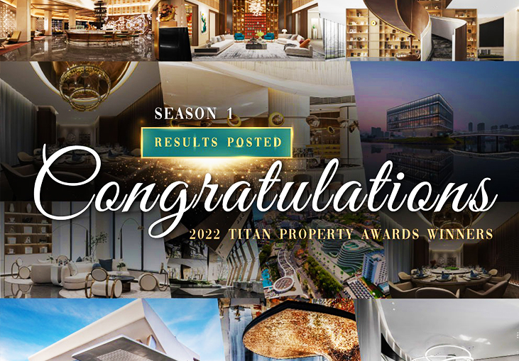 TITAN Property Awards Announces 2022 Category Winners of the Year for the Season 1 Competition